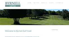 Desktop Screenshot of byrnellgolfclub.com